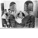 'Abdu'l-Baha attending barbecue at the home of Persian Consul-General Topakyan in Morristown, New Jersey