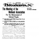 The Meeting of the National Association For the Advancement of Colored People