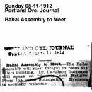 Bahai Assembly to Meet