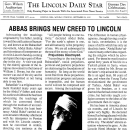 Abbas Brings New Creed to Lincoln
