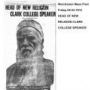 Head of New Religion Clark College Speaker