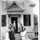 'Abdu'l-Baha on the Steps of Persian Consul-General Topakyan's Home
